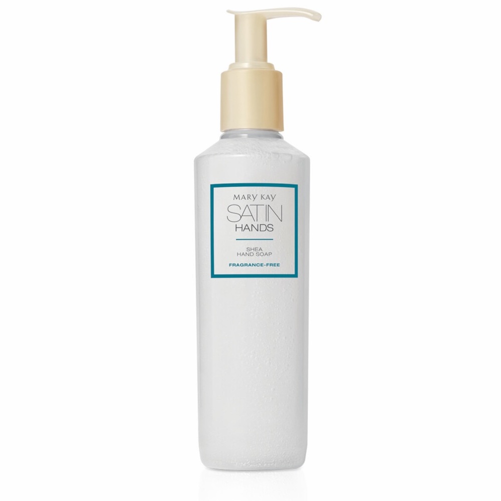 Mary Kay Satin Hands Shea Hand Soap Fragrance Free 6.5 oz 185g New in Box NIB